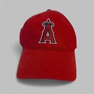 Angels adjustable Red Baseball Cap with Logo